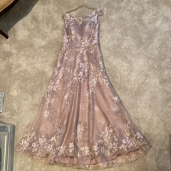 Montage by Mon Cheri Mother of the Bride Dress in Pink Topaz - Picture 11 of 16